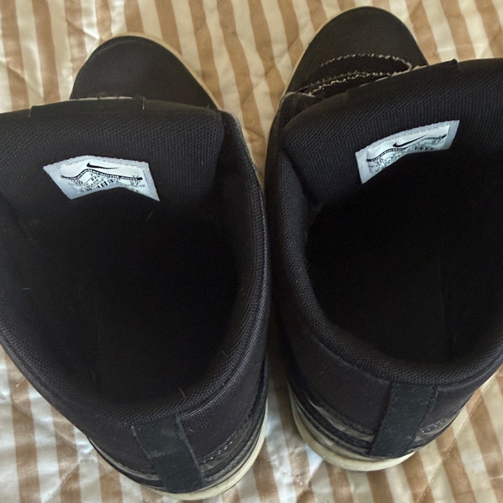 Nike Force Black High-Top women’s platform Shoes - Picture 6 of 6